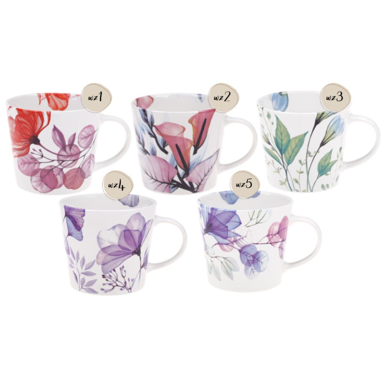 Kubek FLOWER 420ml RAVI